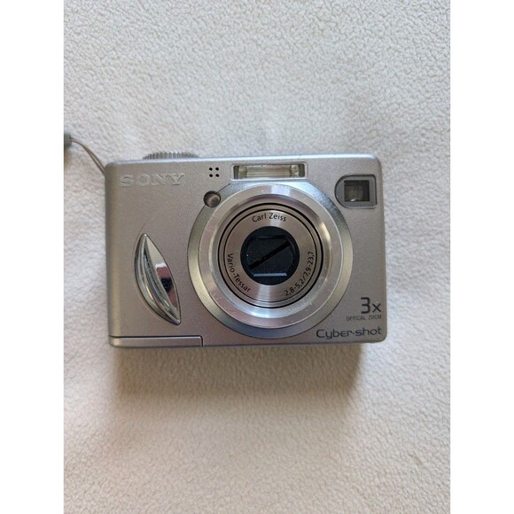 LOT of 3 Sony Cyber-Shot DSC-W7, DSC-W5, DSC-W30 Digital Cameras Carl Zeiss - Picture 12 of 16